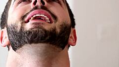 jock bear pounds muscular bodybuilder's ass with huge cock in amateur anal scene