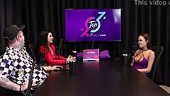 Alice Vasconcelos cums in eye despite city hate!