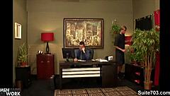 these gays are screwing butts hard in the office