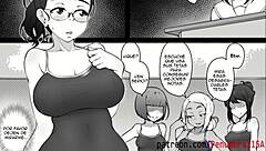 Mala suerte in hardcore lesbian hentai anime.