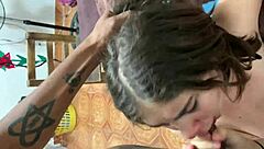 Sloppy Deep Throat Action