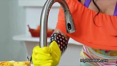 Curvy Latina MILF Hungry for Massive BBC Deepthroat