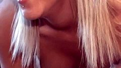 Hot Blonde Teen 18+ Babe Model With Small Tits And Hairless Pussy Enjoys Solo Play