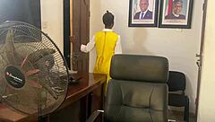 She Pleases Lecturer with Small Tits!