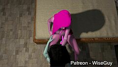 Marceline and bubblegum dildo play with povs vr compatible