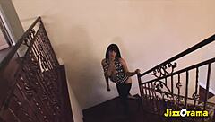 Latina Teen Rides Huge BBC Facial