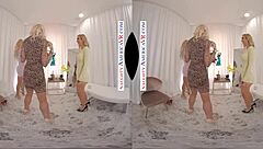 Naughty America: Sarah Jessie and Friends Try Lingerie in Dressing Room