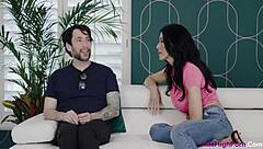 reagan foxx cheats as housewife getting blowjob and riding to cum