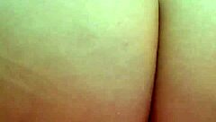 I play with a pen in my ass during amateur fun