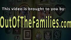 Blonde stepdaughter in outdoor setting