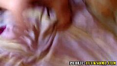 girl has outdoor adventure