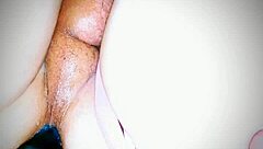 The ladyboy dresses up as a girl and gets really horny, masturbating wildly.