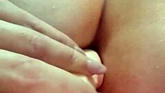 I play with a pen in my ass during amateur fun