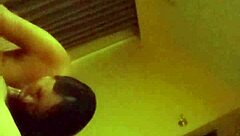 Big ass latina girl tempts with her curves in amateur scene.