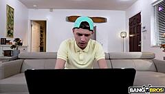 Diamond cock pounds step mom intensely with blowjob and creampie