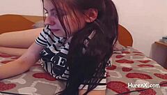 Teen 18+ Brunette Shows Pussy On Webcam While Masturbating In Part 2