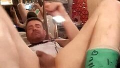 Baby oil makes anal so wonderful for gay fun