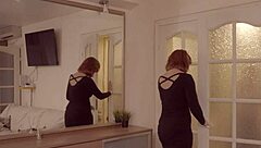 Intense lesbian fun with my hot neighbor's wet pussy in a steamy session