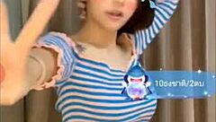 Thai webcam beauty showcases sexy Asian charm in live session
