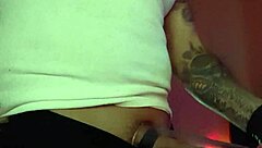 pumping my big cock for verification video