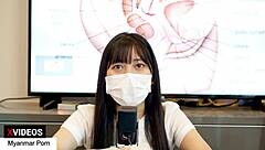 Sex Education Lesson from Cute Asian Girl Teacher