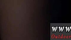 Bondage played rough in outdoor public sex with Anya Olsen.