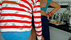 Watch first kitchen fuck bent over