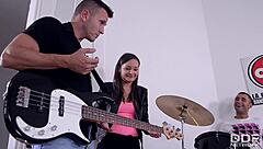 College Roadie Endures Anal and Double Penetration