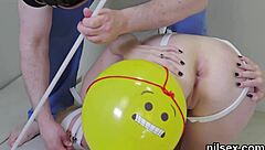 hot teen 18+ was brought in ass hole loony bin for awkward treatment