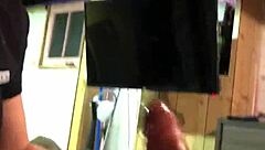 Amateur Wife Gives Detailed Handjob And Blowjob To Husband At Home