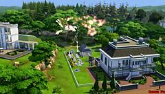 Newlywed Woman Poses In Wedding Dress For Photos With Husband