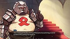 Pig Princess Buys Sexy Bikini for Watermelon