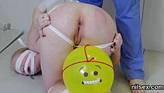 hot teen 18+ was brought in ass hole loony bin for awkward treatment