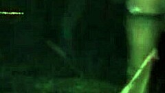 Shemale elizabeth specifically plays with her balls during midnight ritual