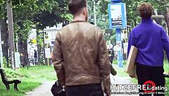 Hitzefrei Dating ► Street-Fuck ◄ With German Brunette Lullu Gun