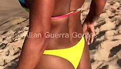 Applying Sunscreen on Dana Bueno's Body Leads to Creampie