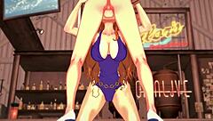Nami Tits Fucked And Blowjob In One Piece