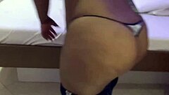 Ebony Girl Blows Me With Anal Plug