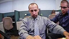 Bisexual blonde male fucked by hunk