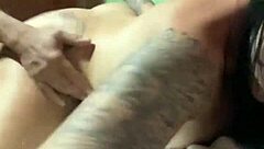 amateur babe gets bent over for doggystyle cumshot!