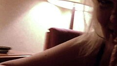 jenna jaymes performs deepthroat on massive white cock