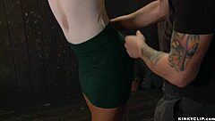 Man, that brunette beauty took rough BDSM banging like a champ!