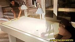 Chubby argentinian latina friend masturbates and takes huge cumshot on her face from alisongonzalez26!