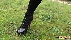 Angelina gets fucked by a very big dick!