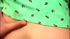 Chloe Lamb receives blowjob and tit play on kitchen countertop before missionary fucking