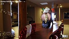 Ecstatic Twerking With Butt Plug On Holidays