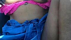 Lilpuddingbowls explores outdoor masturbation with fingering and ass play in panties