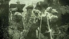 In vintage times, horny housewives indulged in group interracial fun