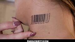 Petite blonde stepdaughter tucker stevens in group monster cock scene