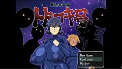 in shipwrecked spaceship todoroki, john cums twice between brunette's giant tits in latex